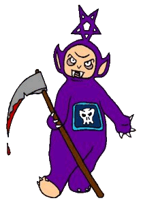 morte dos teletubbies